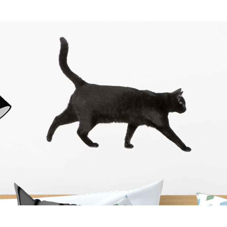 Latitude Run® Black Cat Wall Decal Peel And Stick Graphic Wayfair Canada